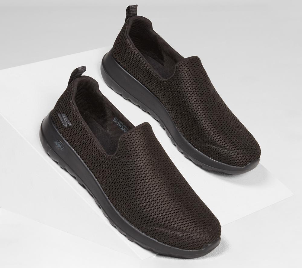 Men Skechers GOwalk Max Slip On Shoes Black  USA |  9673-PQARY