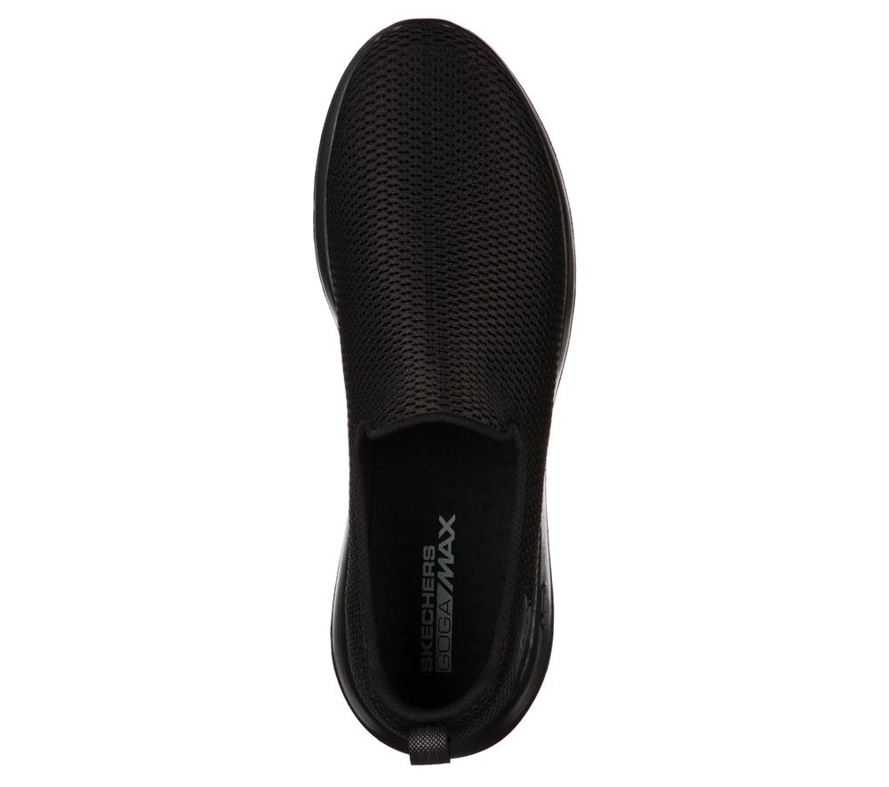 Men Skechers GOwalk Max Slip On Shoes Black  USA |  9673-PQARY