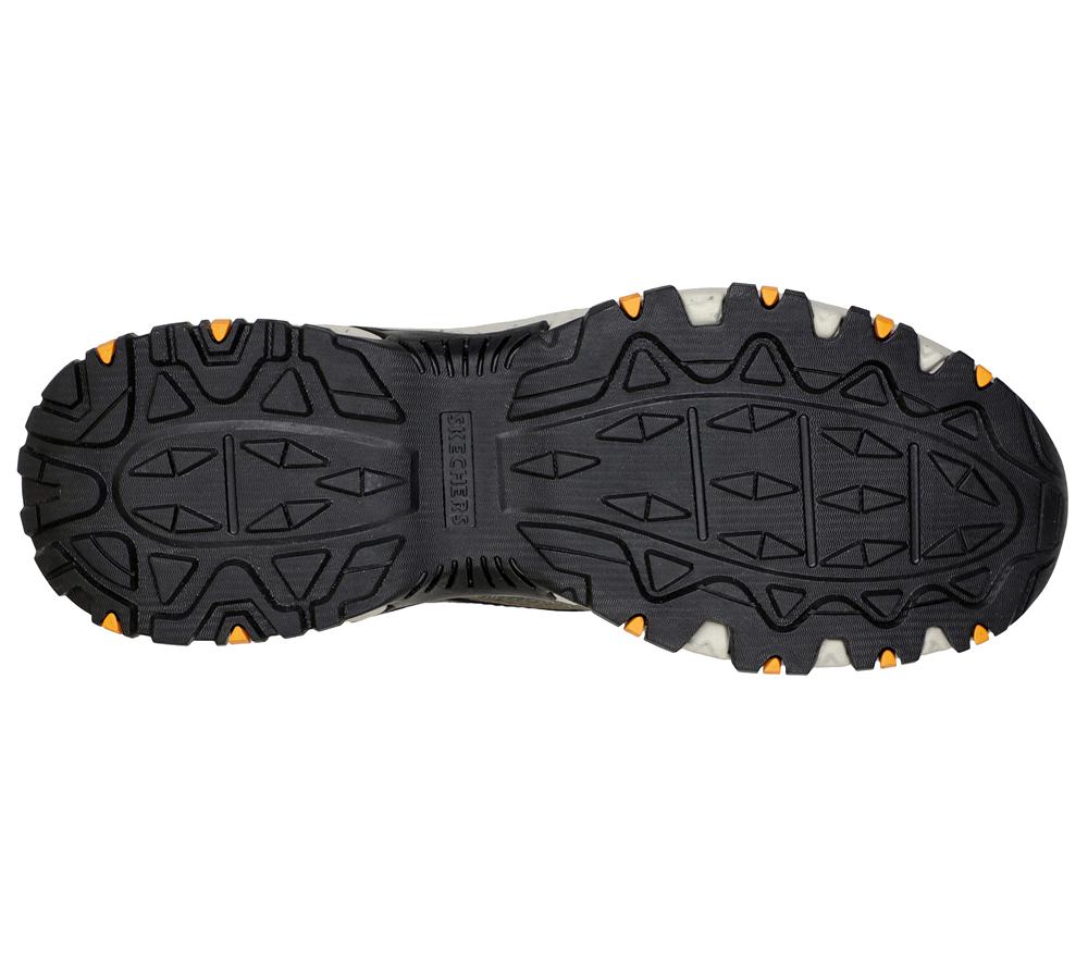 Men Skechers Hillcrest Lace Up Olive  USA |  3170-IDUGV