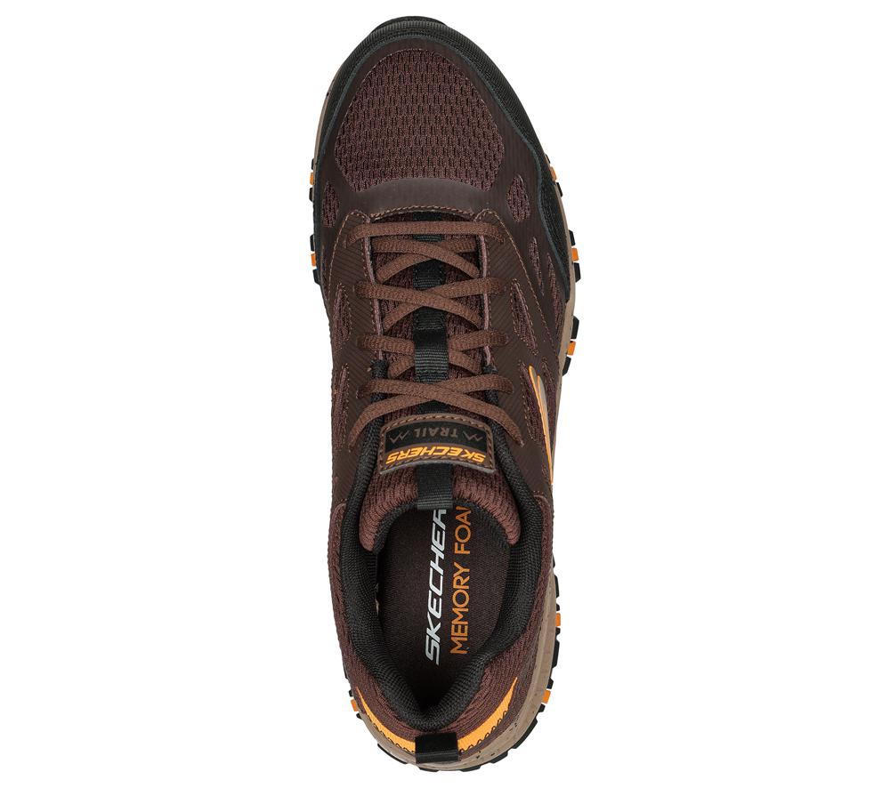 Men Skechers Hillcrest Sneakers Brown  USA |  3260-WXVCP