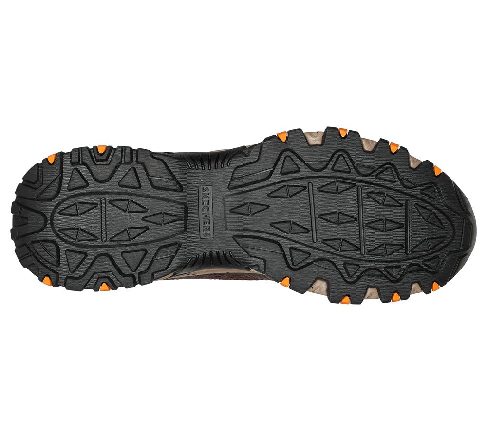 Men Skechers Hillcrest Sneakers Brown  USA |  3260-WXVCP