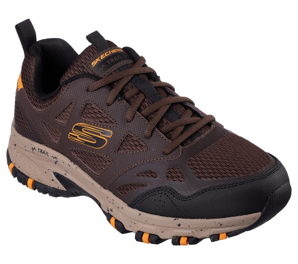 Men Skechers Hillcrest Sneakers Brown  USA |  3260-WXVCP