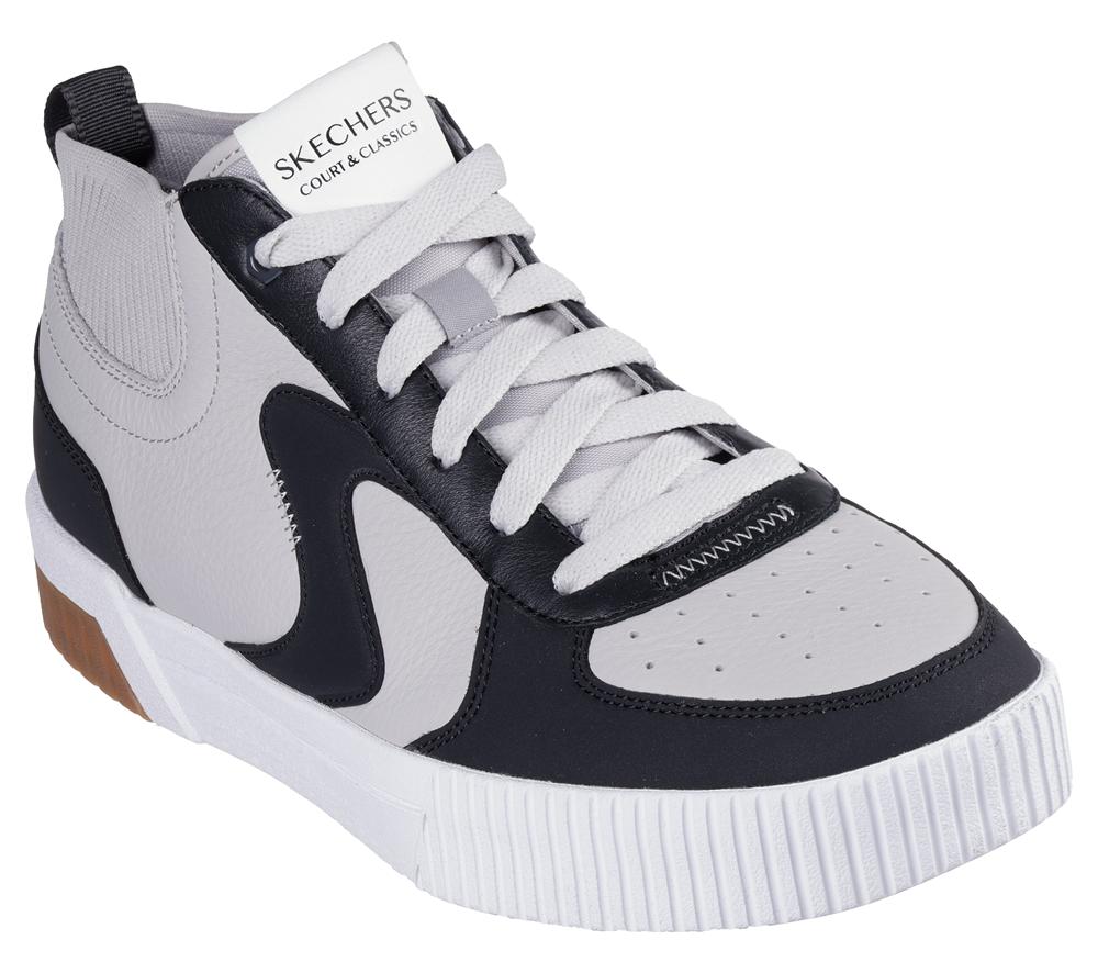 Men Skechers Jade - Alerro Sneakers Grey / Black  USA |  4509-HSUOB