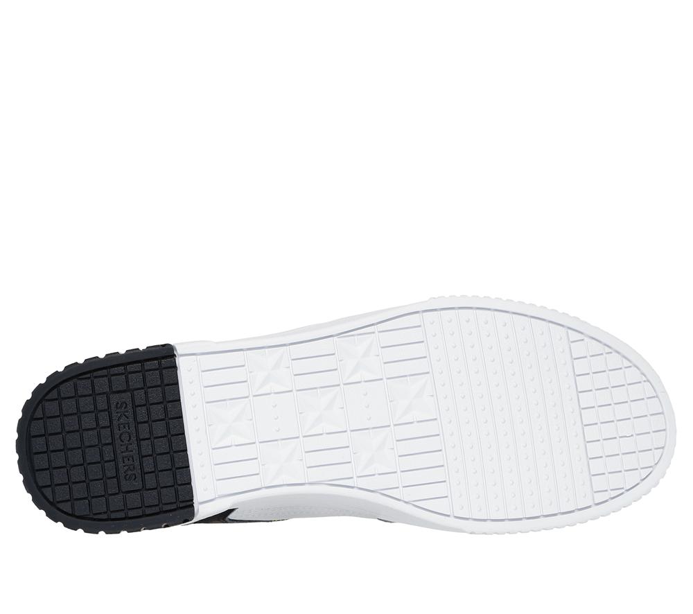 Men Skechers Jade - Kovos Lace Up White / Blue  USA |  5342-LZKRI