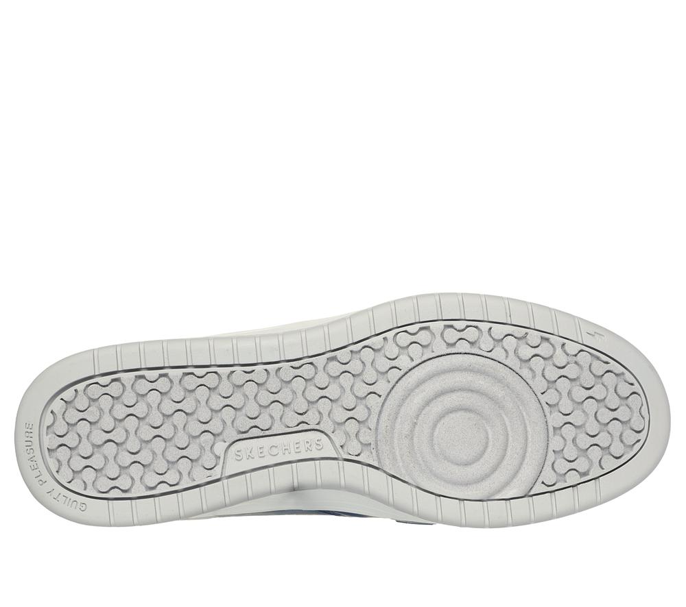 Men Skechers Koopa Court - Tiebreak Lace Up Navy  USA |  1394-WTCKB