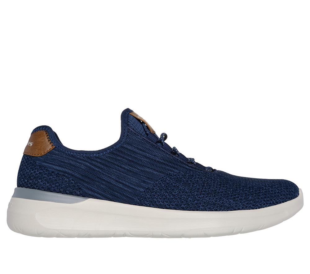 Men Skechers Lattimore - Coringa Sneakers Navy  USA |  1093-DIBYG