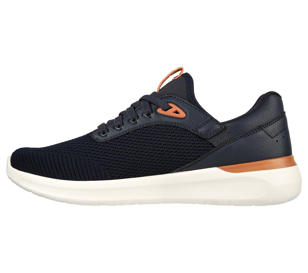 Men Skechers Lattimore - Lasiter Slip On Shoes Navy  USA |  4036-DGVYF