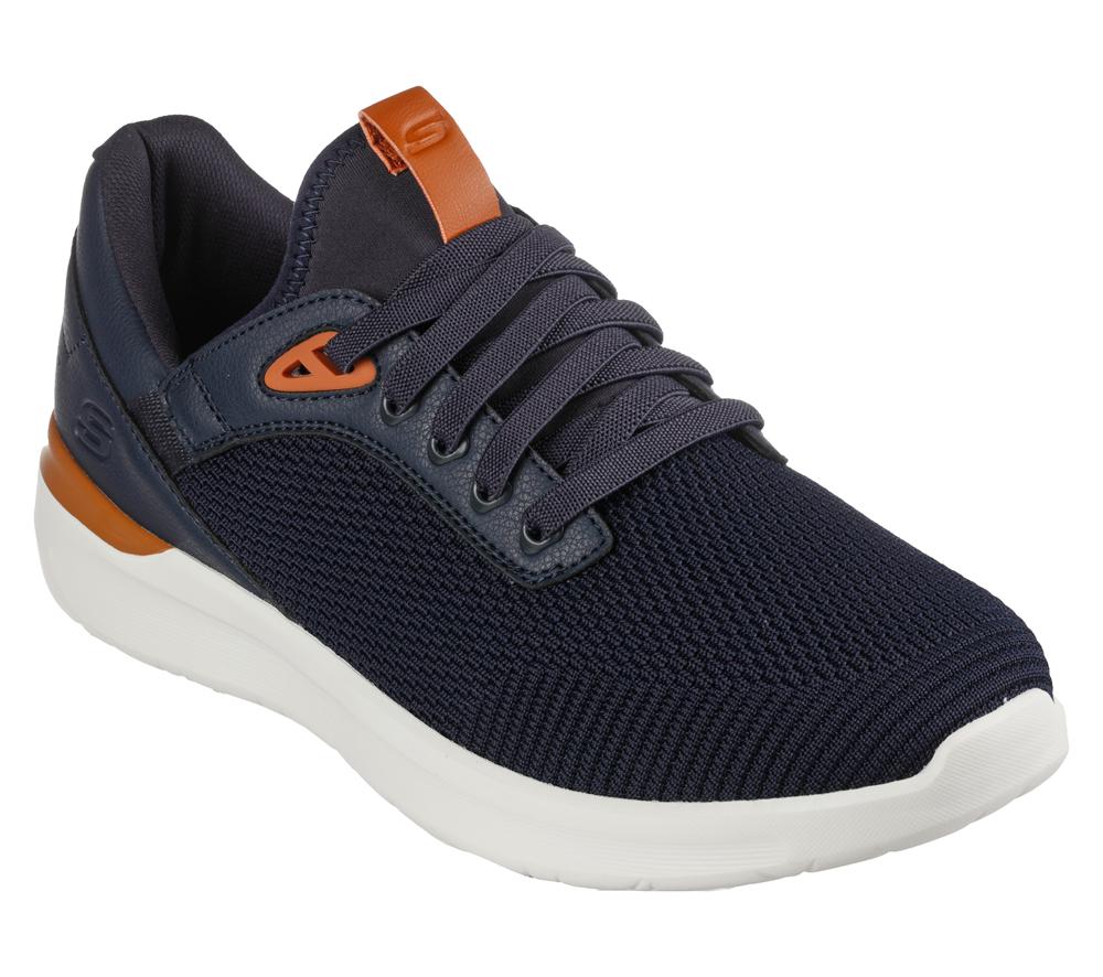 Men Skechers Lattimore - Lasiter Slip On Shoes Navy  USA |  4036-DGVYF