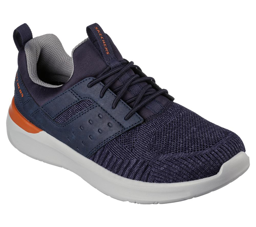Men Skechers Lattimore - Radium Slip On Shoes Navy  USA |  4986-PEBIK