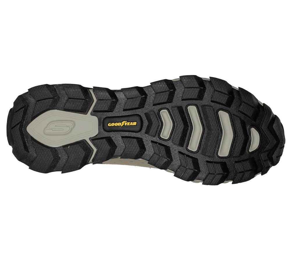 Men Skechers Max Protect Lace Up Pebble / Black  USA |  1256-IKMWN