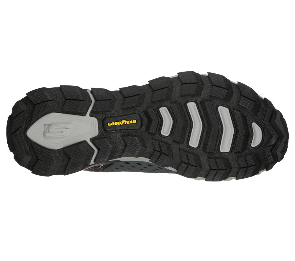 Men Skechers Max Protect Sneakers Black / Charcoal  USA |  8376-OETSP