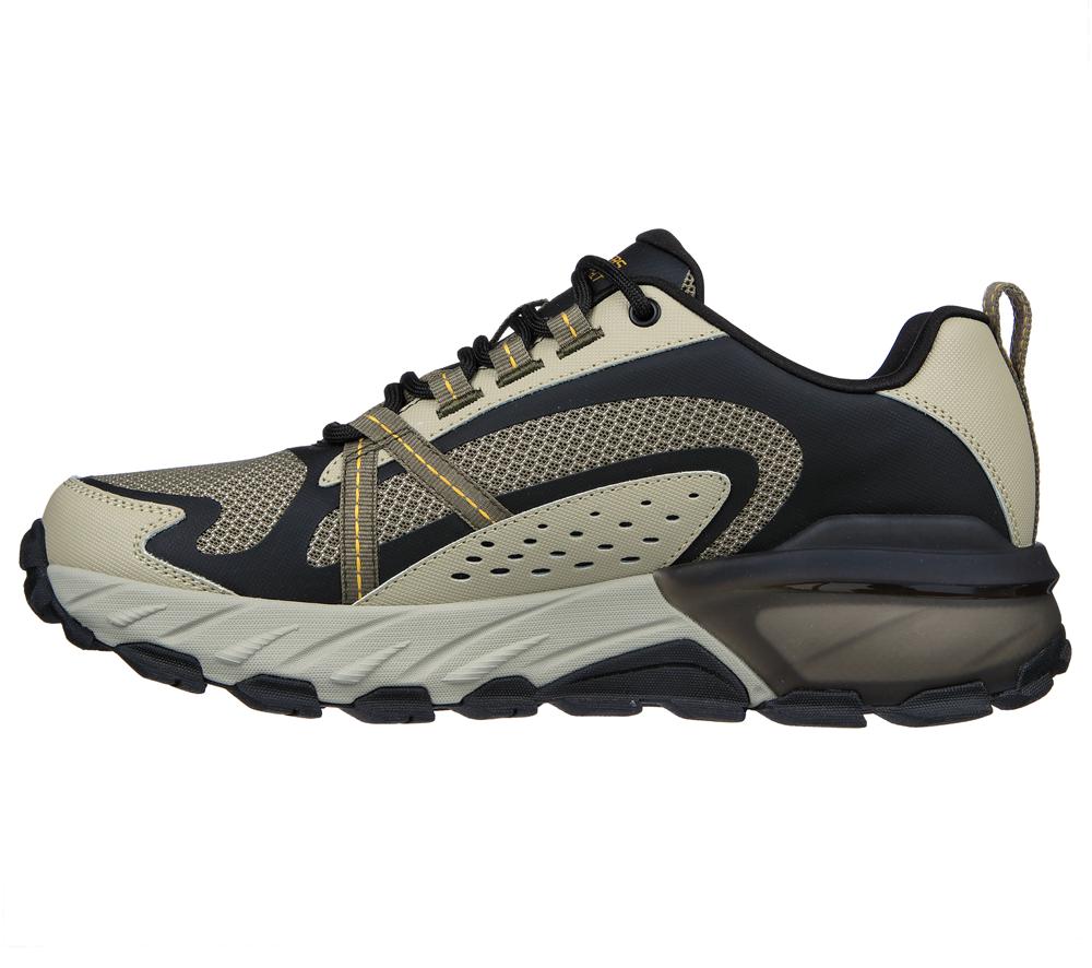 Men Skechers Max Protect Sneakers Pebble / Black  USA |  4682-VFRSP