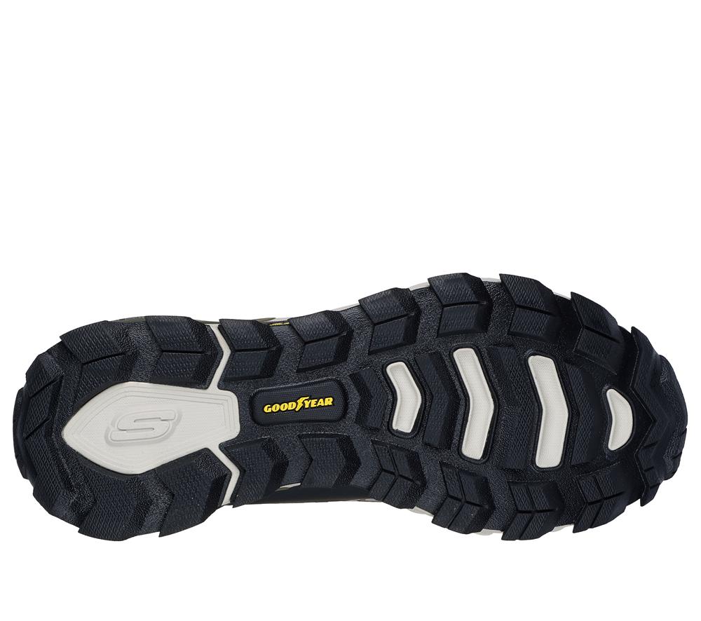 Men Skechers Max Protect - Fast Track Lace Up Olive / Black  USA |  4960-TKXYF
