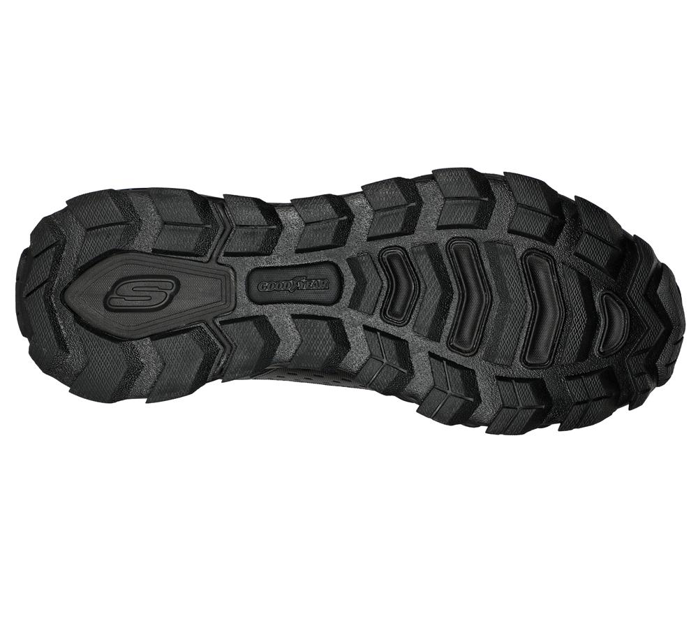 Men Skechers Max Protect - Task Force Sneakers Black  USA |  6152-HPNBL