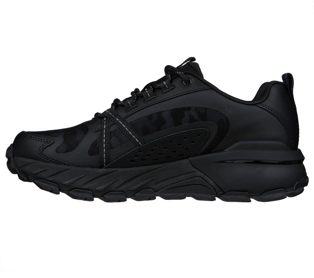 Men Skechers Max Protect - Task Force Sneakers Black  USA |  6152-HPNBL