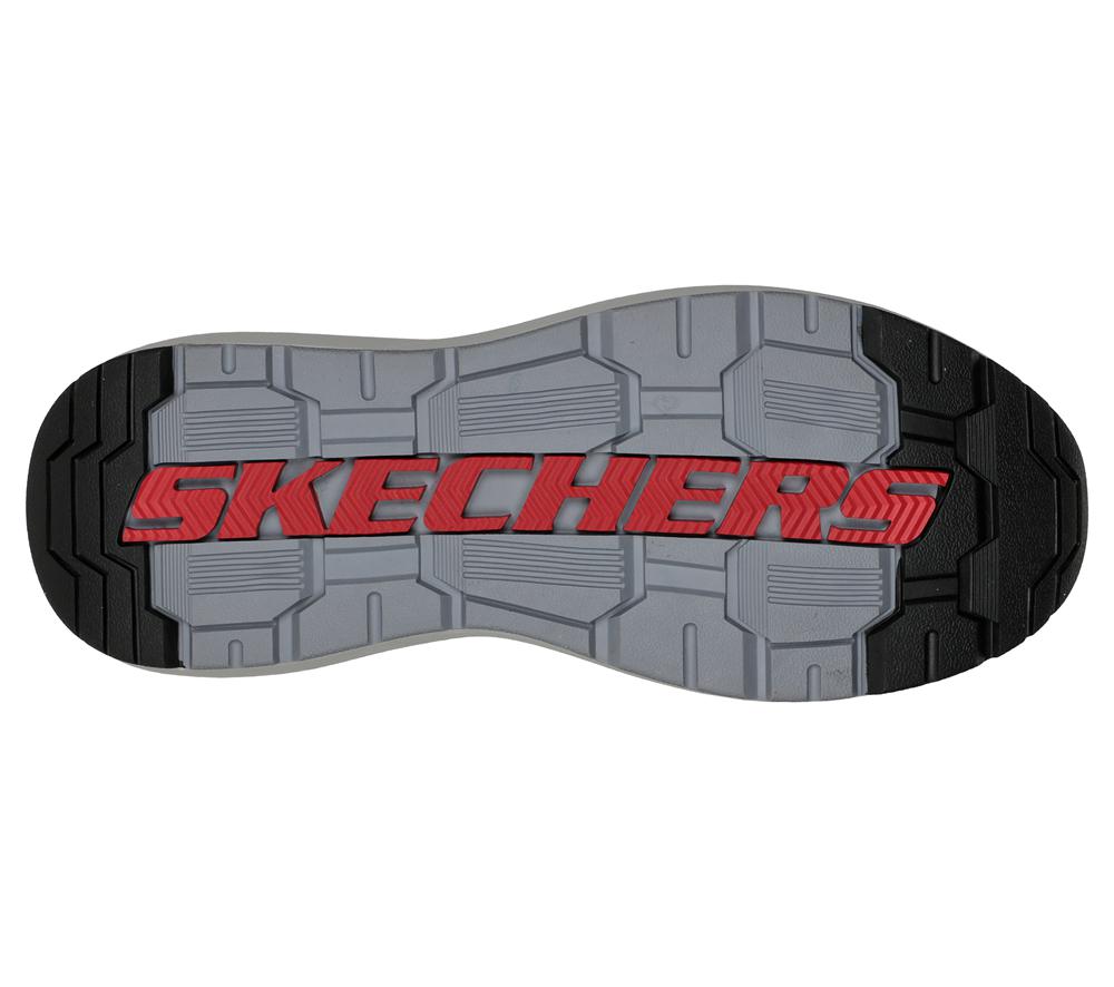 Men Skechers Neville - Calhan Slip On Shoes Grey  USA |  6085-JZNXP