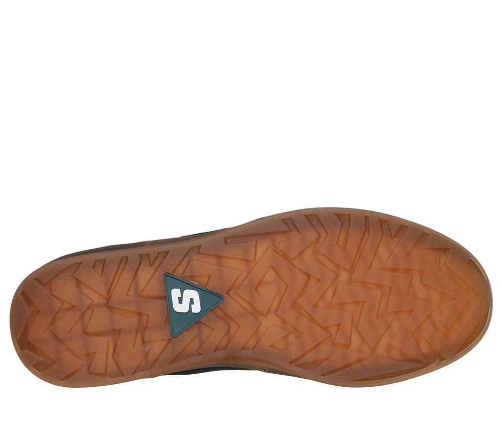 Men Skechers New Wave Cup - Calven Slip On Shoes Green  USA |  4205-ADFJI