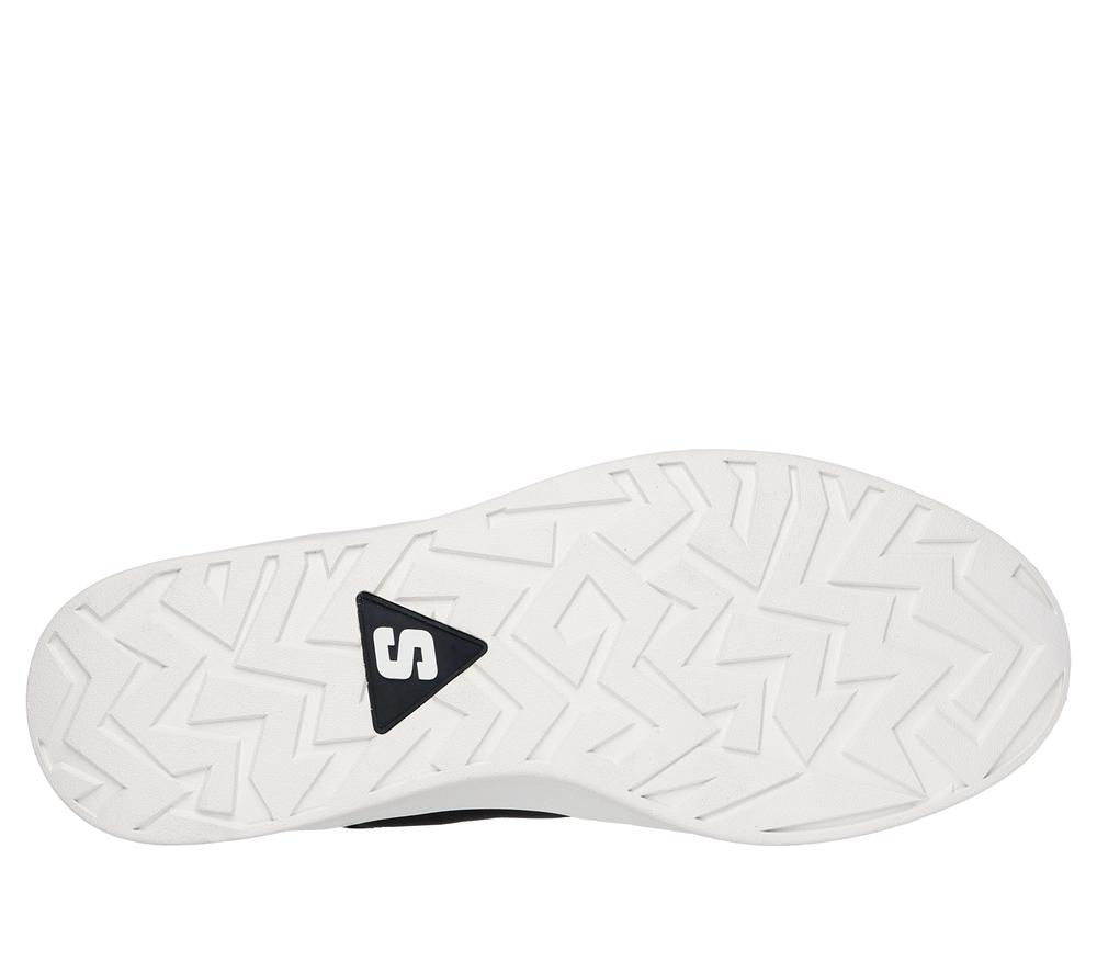 Men Skechers New Wave Cup - Calven Slip On Shoes Black  USA |  4623-AQPHV