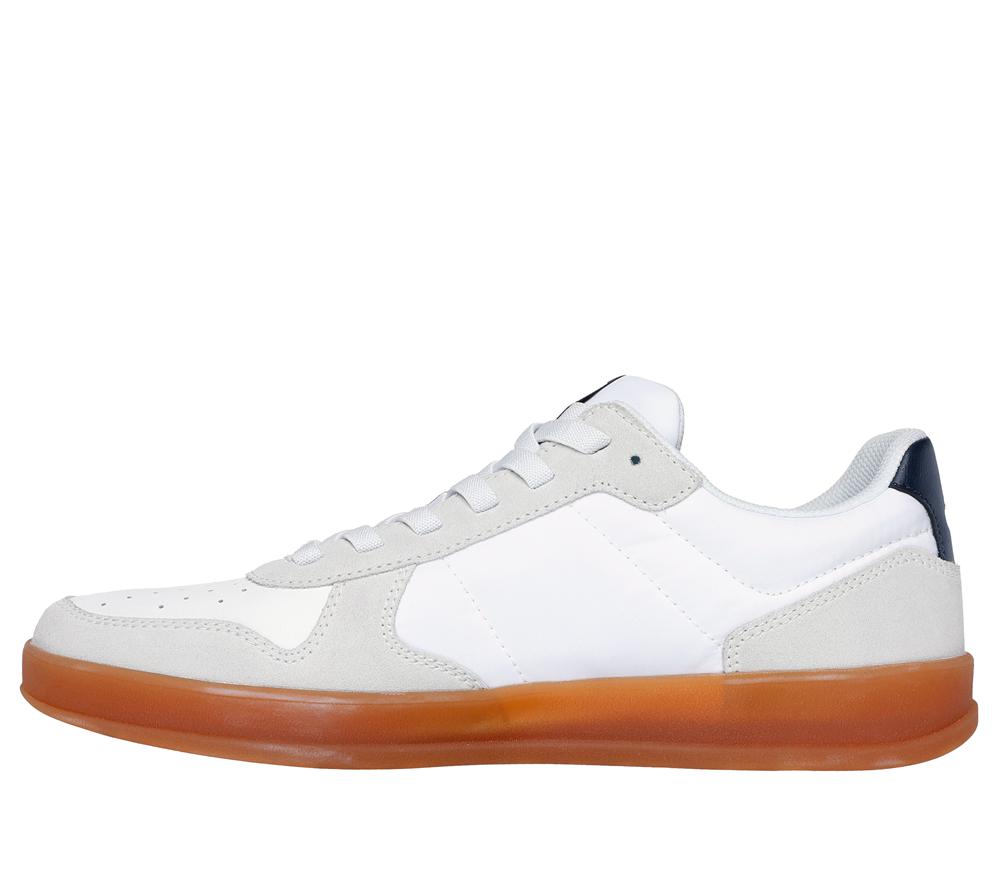 Men Skechers New Wave Cup - Calven Sneakers Off White  USA |  3971-OIXJF