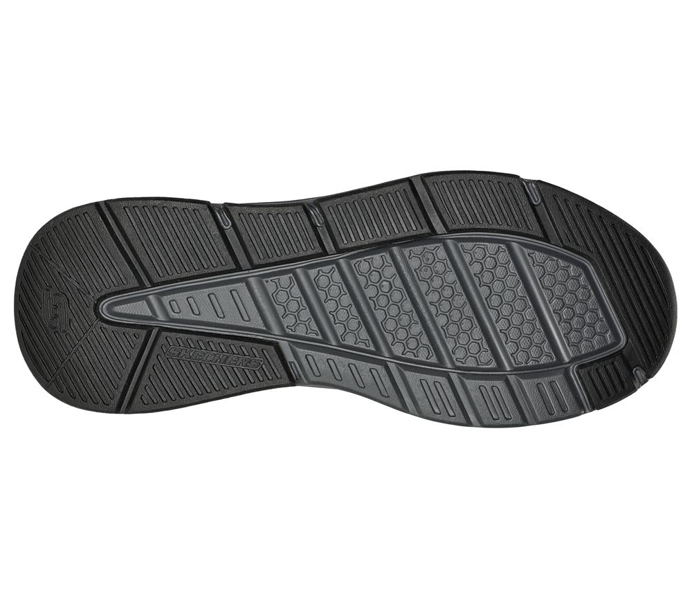 Men Skechers Relaxed Fit: Benago - Hombre Lace Up Navy  USA |  0785-PKWLH
