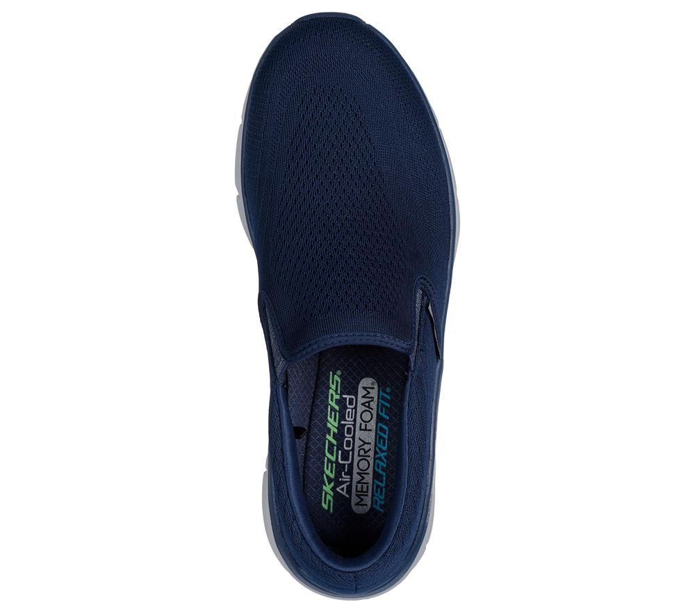 Men Skechers Relaxed Fit: D'Lux Walker 2.0 - Denmor Sneakers Navy  USA |  3916-JHEMQ