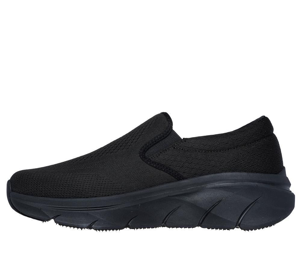 Men Skechers Relaxed Fit: D'Lux Walker 2.0 - Denmor Sneakers Black  USA |  0513-CIGJW