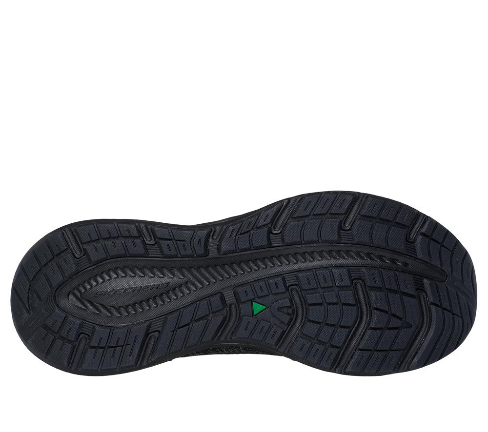 Men Skechers Relaxed Fit: Edgeride - Exxo Sneakers Black  USA |  9847-GZYUS