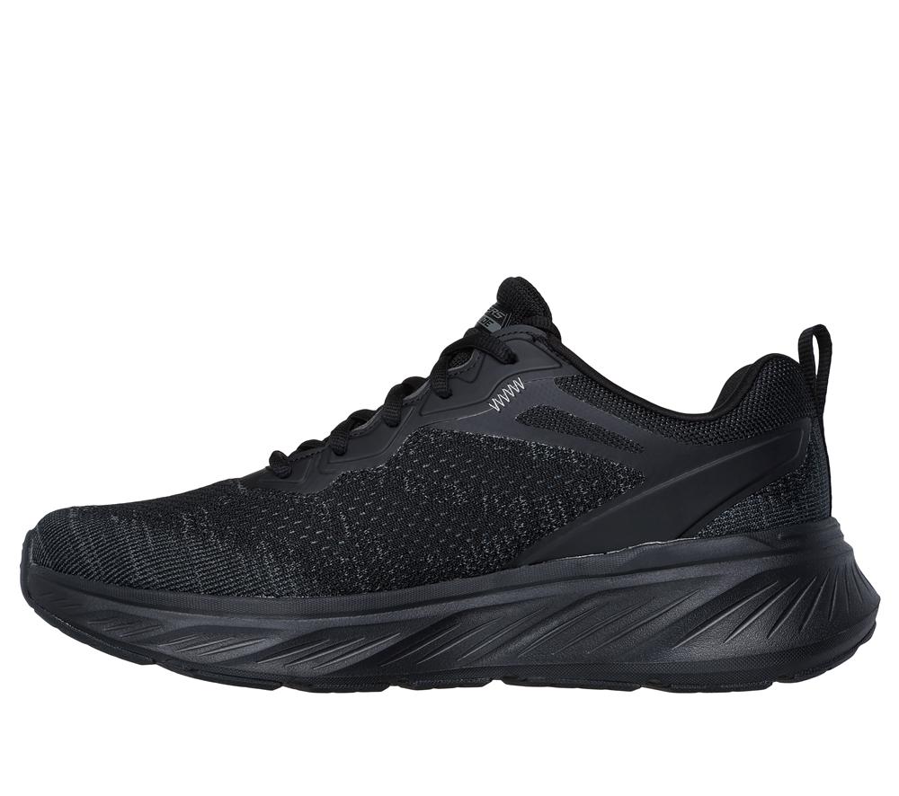 Men Skechers Relaxed Fit: Edgeride - Exxo Sneakers Black  USA |  9847-GZYUS