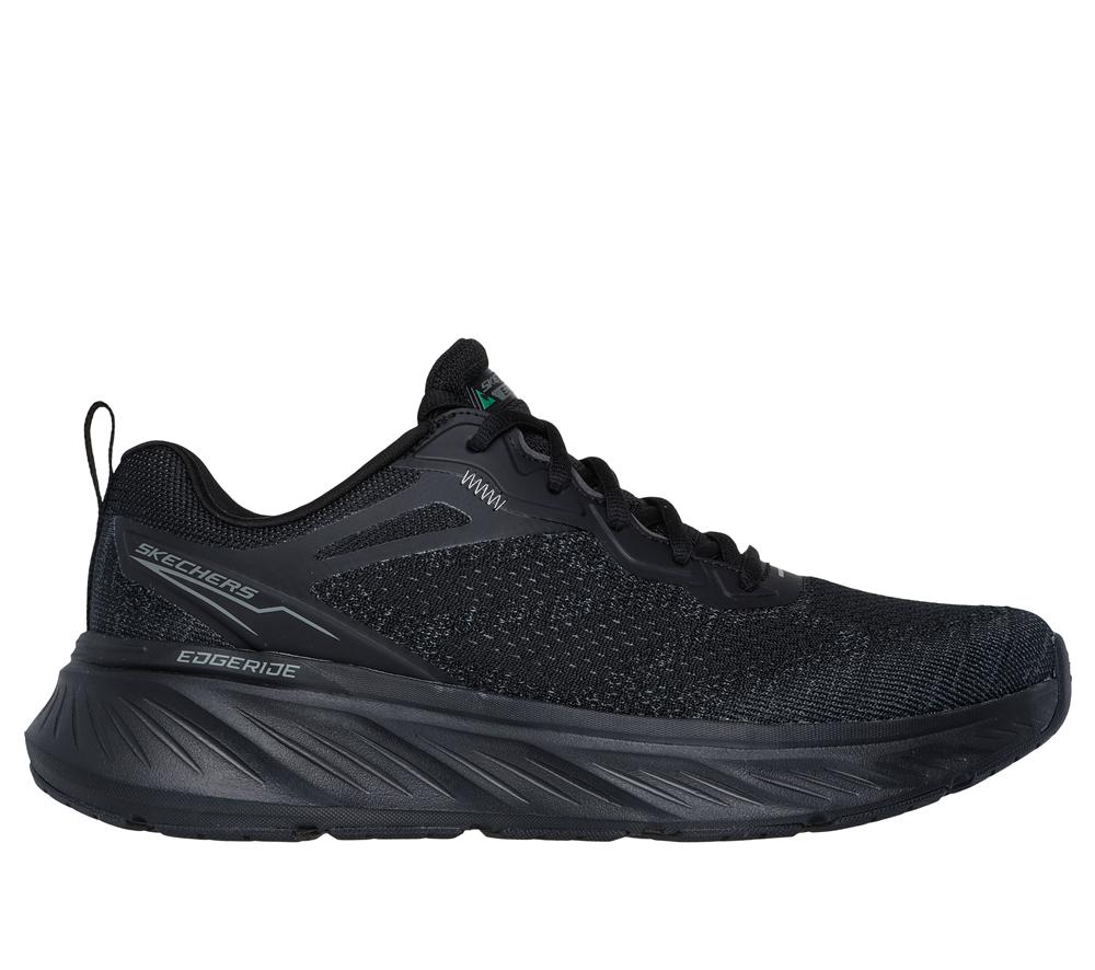 Men Skechers Relaxed Fit: Edgeride - Exxo Sneakers Black  USA |  9847-GZYUS