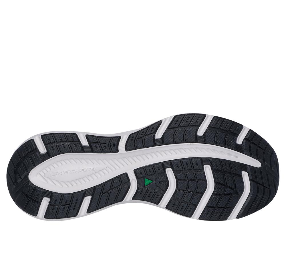 Men Skechers Relaxed Fit: Edgeride - Exxo Lace Up Navy / Orange  USA |  8403-IQUVF