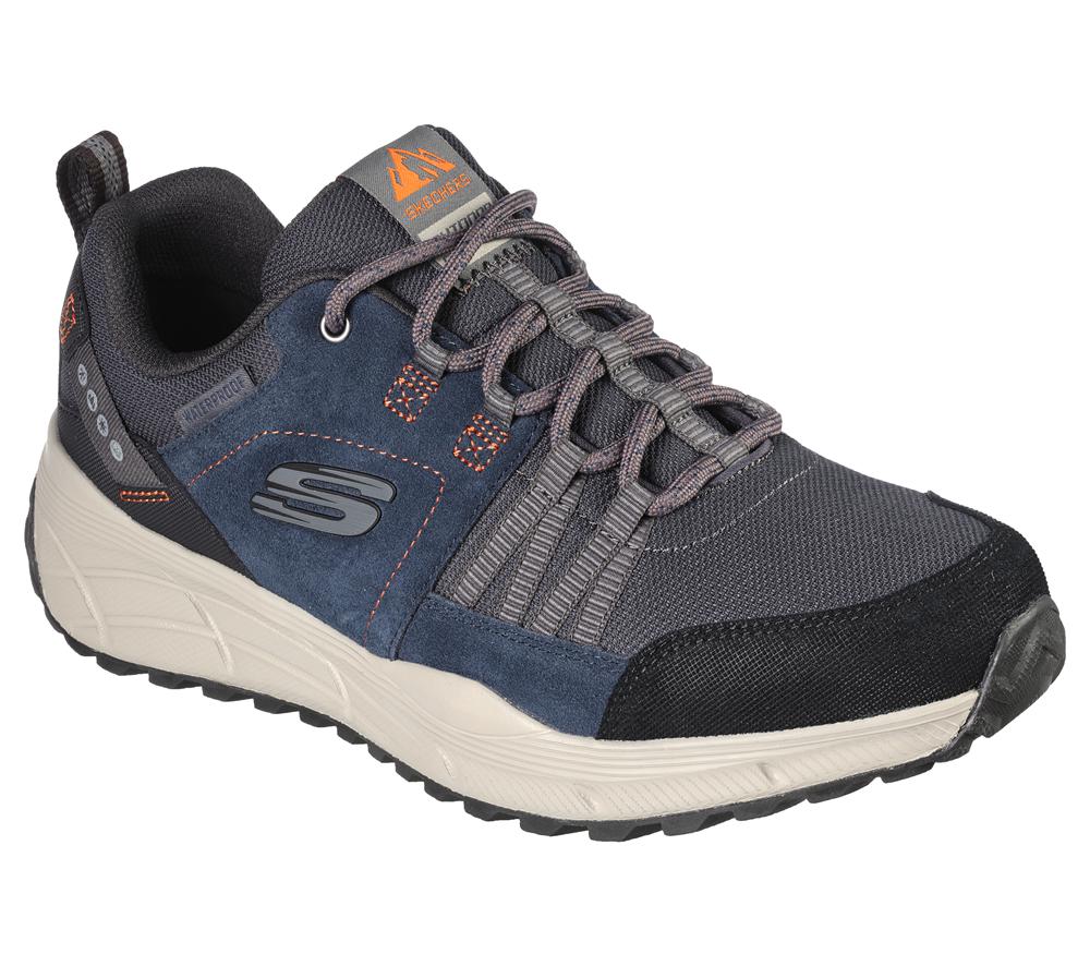 Men Skechers Relaxed Fit: Equalizer 4.0 Trail - Kandala Sneakers Navy  USA |  0728-LQEFY