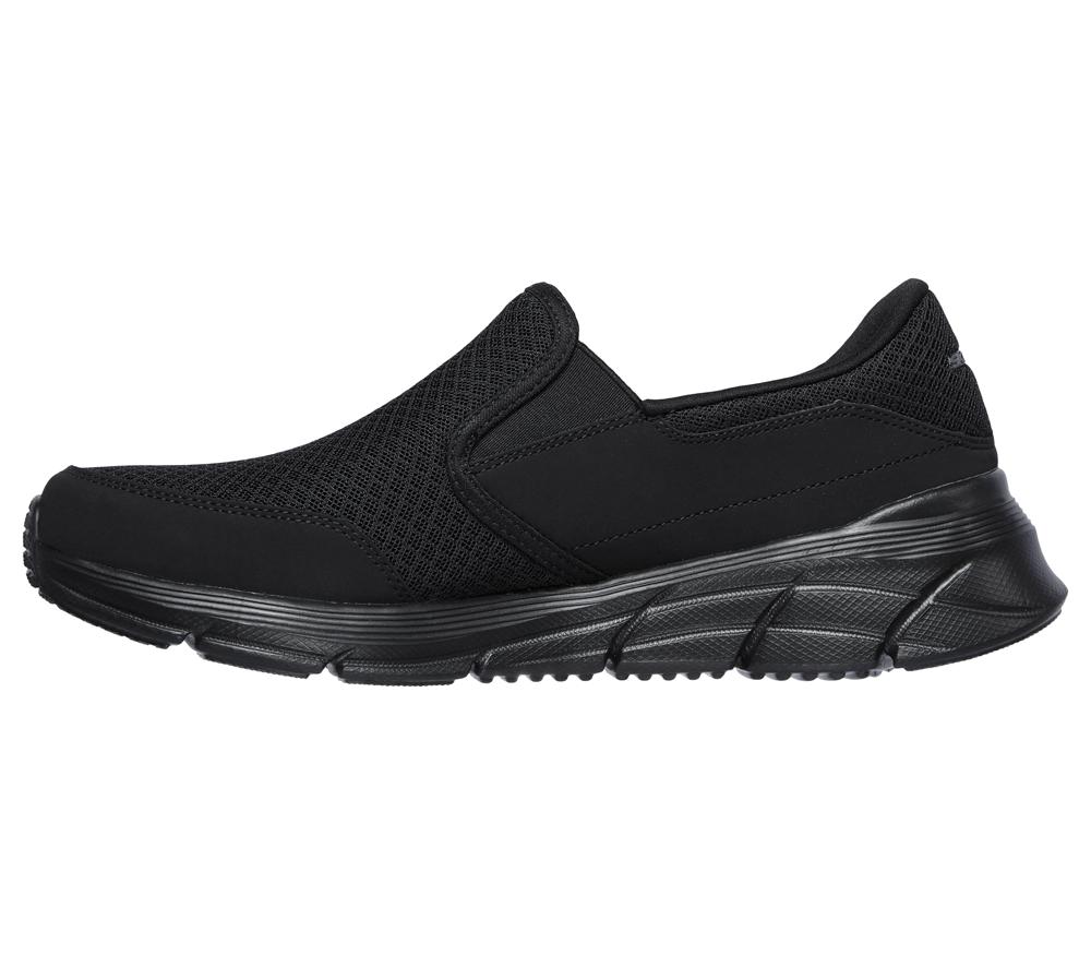 Men Skechers Relaxed Fit: Equalizer 4.0 - Persisting Sneakers Black  USA |  5630-TGBHK