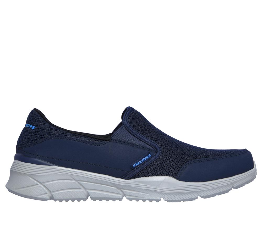 Men Skechers Relaxed Fit: Equalizer 4.0 - Persisting Slip On Shoes Navy  USA |  4031-DQHIE