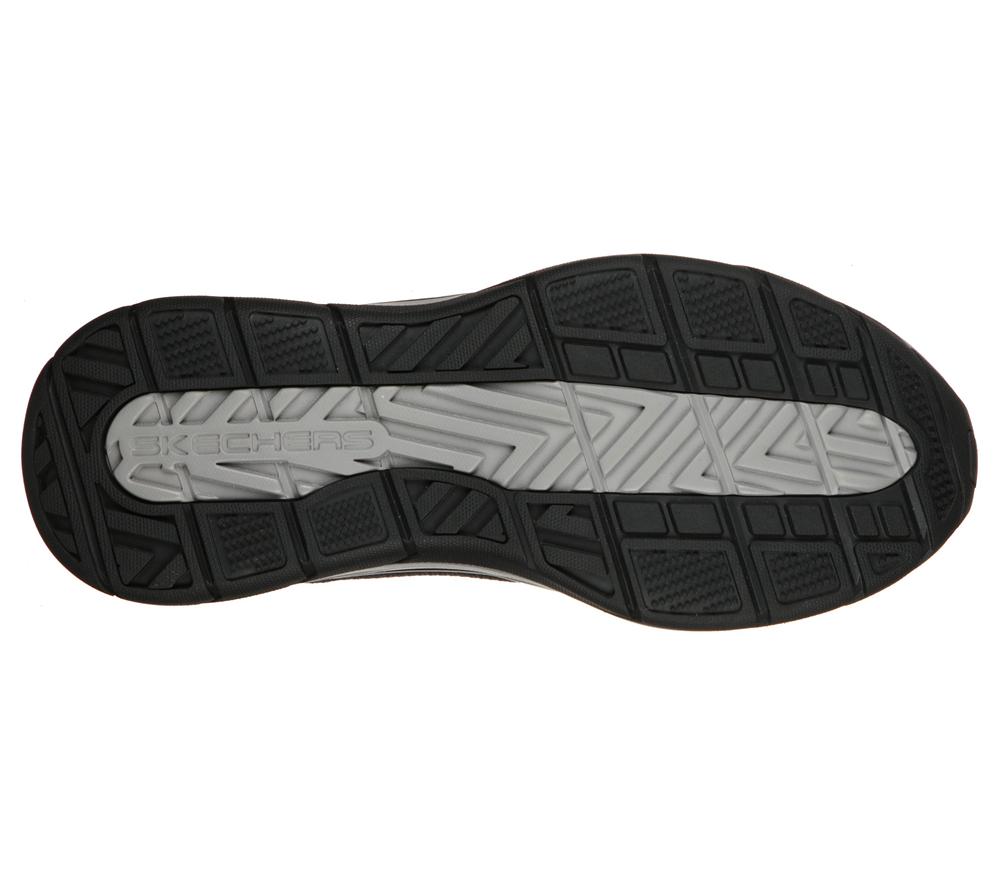 Men Skechers Relaxed Fit: Expected 2.0 - Demar Slip On Shoes Black  USA |  4632-DRNLX
