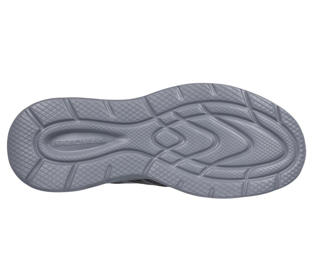 Men Skechers Relaxed Fit: Garner - Crispin Slip On Shoes Black  USA |  6025-HNSCF