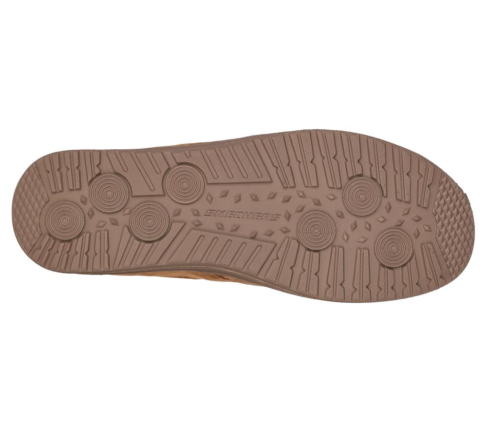 Men Skechers Relaxed Fit: Melson - Willmore Slip On Shoes Tan Grey  USA |  2709-OJMIR