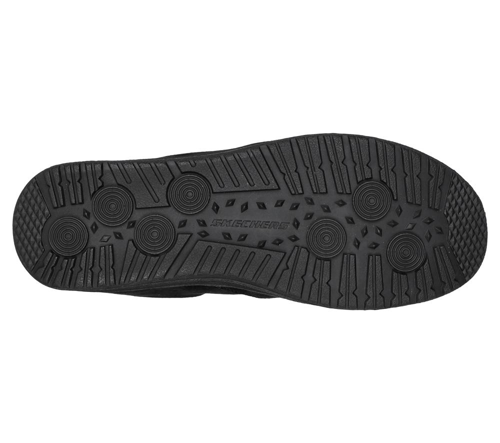 Men Skechers Relaxed Fit: Melson - Willmore Slip On Shoes Black  USA |  8236-WZDTV