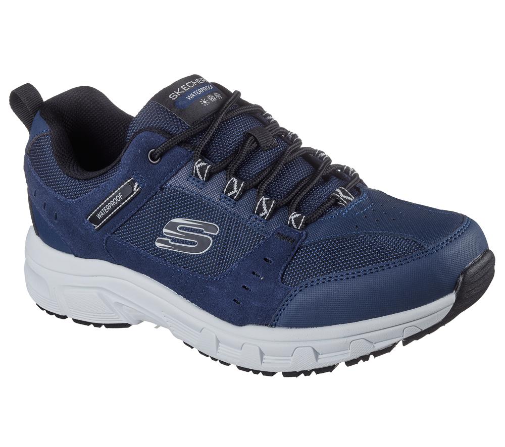 Men Skechers Relaxed Fit: Oak Canyon - Rydell Lace Up Navy  USA |  1724-HWCIR