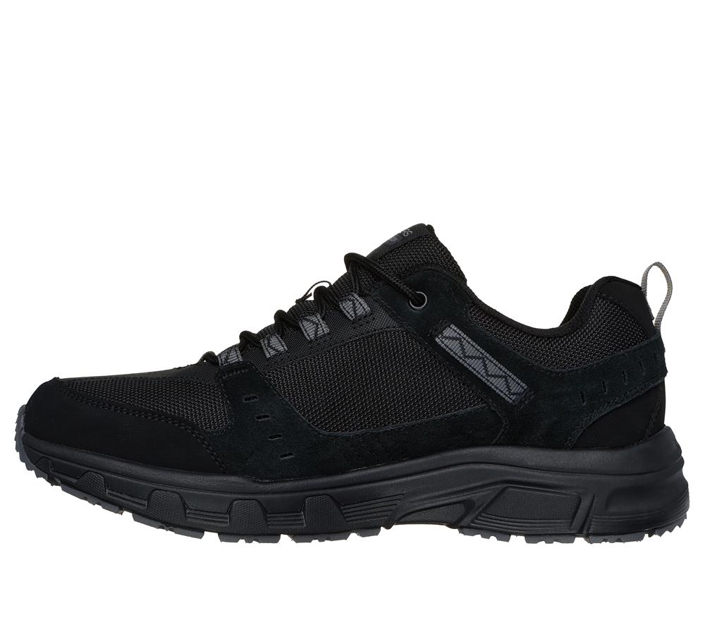 Men Skechers Relaxed Fit: Oak Canyon - Rydell Lace Up Black  USA |  8796-CHBSO