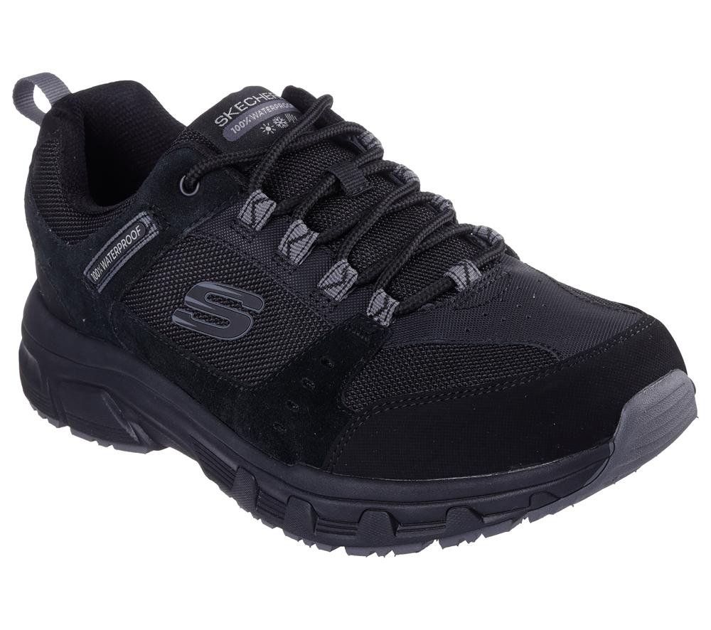 Men Skechers Relaxed Fit: Oak Canyon - Rydell Lace Up Black  USA |  8796-CHBSO