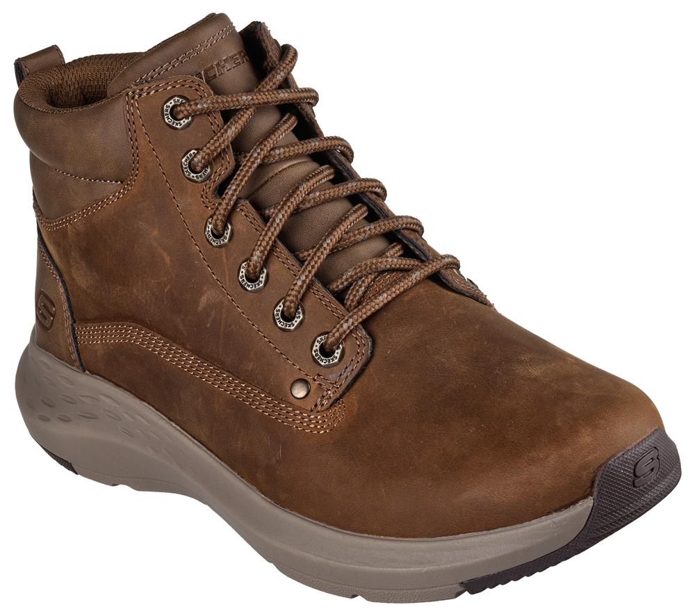 Men Skechers Relaxed Fit: Parson - Ederic Boots Desert Brown  USA |  3084-TWKOR
