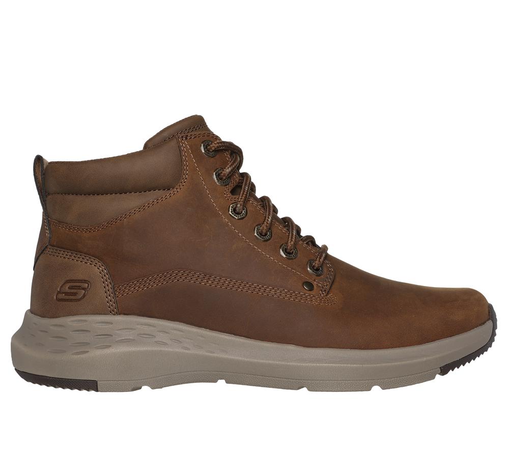 Men Skechers Relaxed Fit: Parson - Ederic Boots Desert Brown  USA |  3084-TWKOR