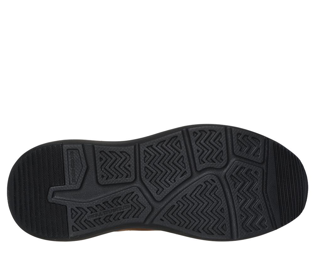 Men Skechers Relaxed Fit: Parson - Ederic Boots Brown  USA |  5264-BQSDX