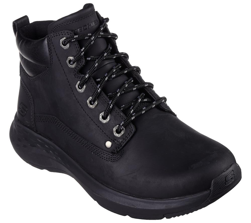 Men Skechers Relaxed Fit: Parson - Ederic Boots Black  USA |  2547-LZWFB