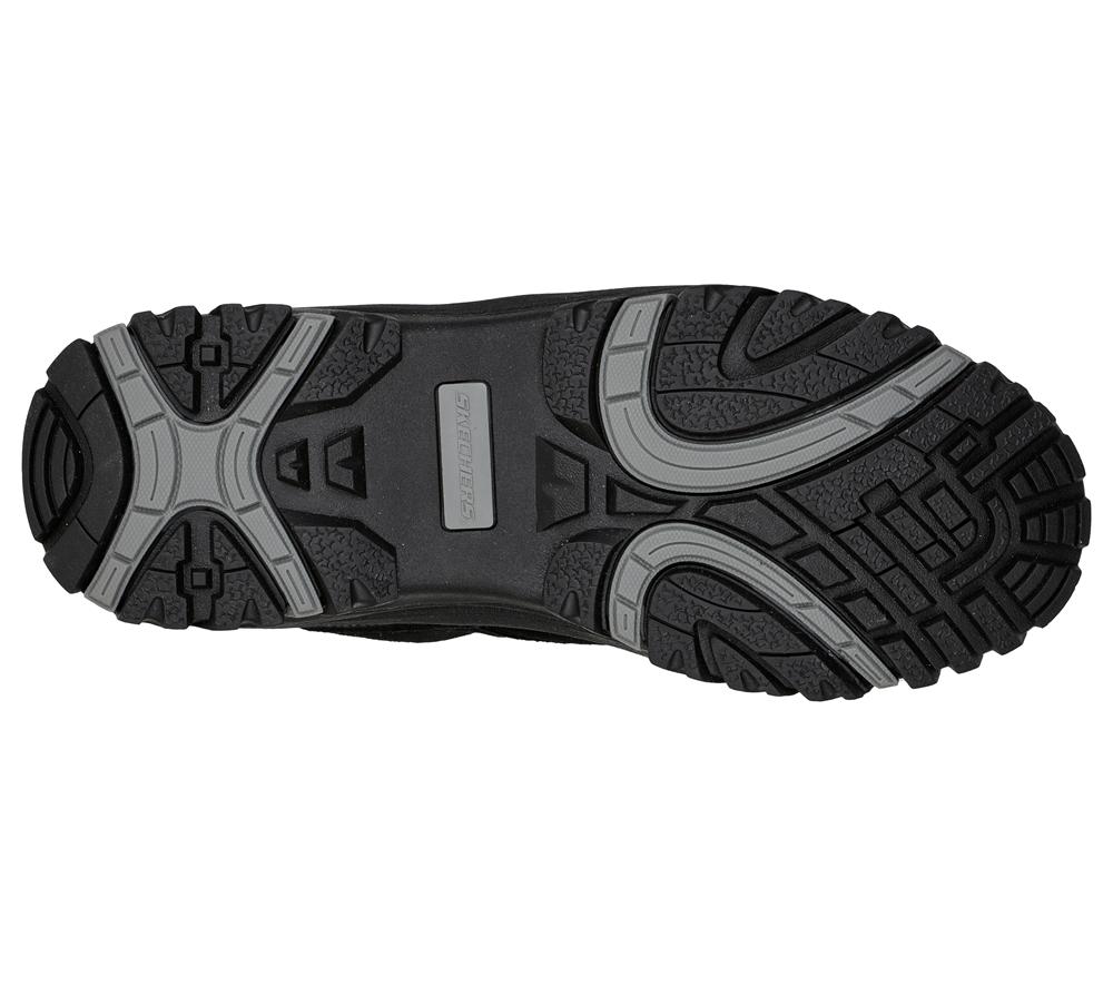 Men Skechers Relaxed Fit: Relment - Pelmo Boots Black  USA |  3142-TEQNF