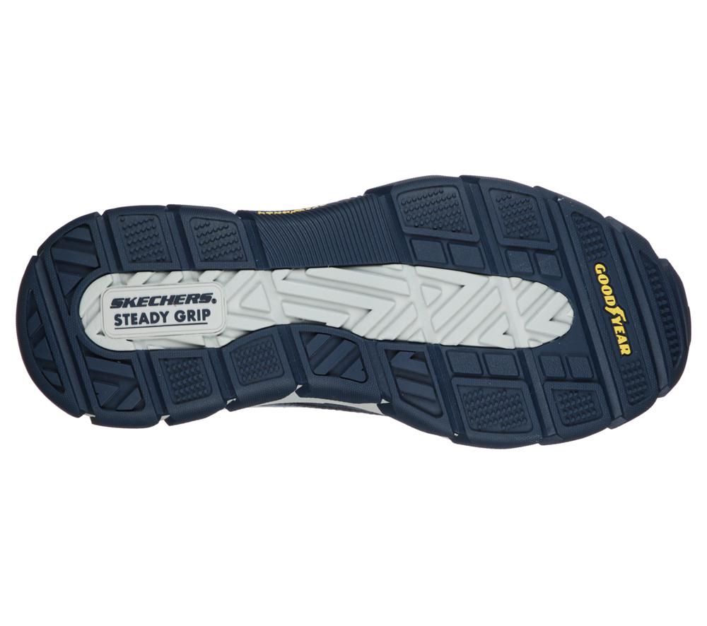 Men Skechers Relaxed Fit: Respected - Loleto Boat Shoes Navy  USA |  3985-NIVSE