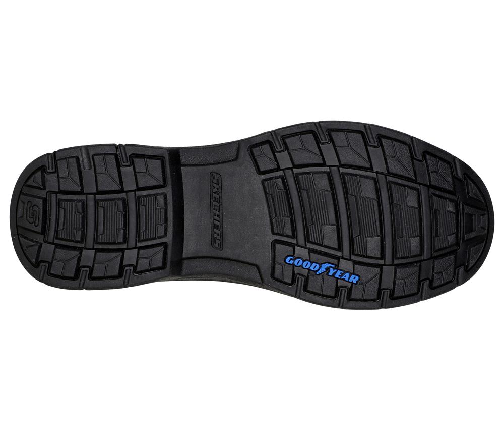 Men Skechers Relaxed Fit: Segment 2.0 - Seggler Lace Up Black  USA |  5983-UAQYS