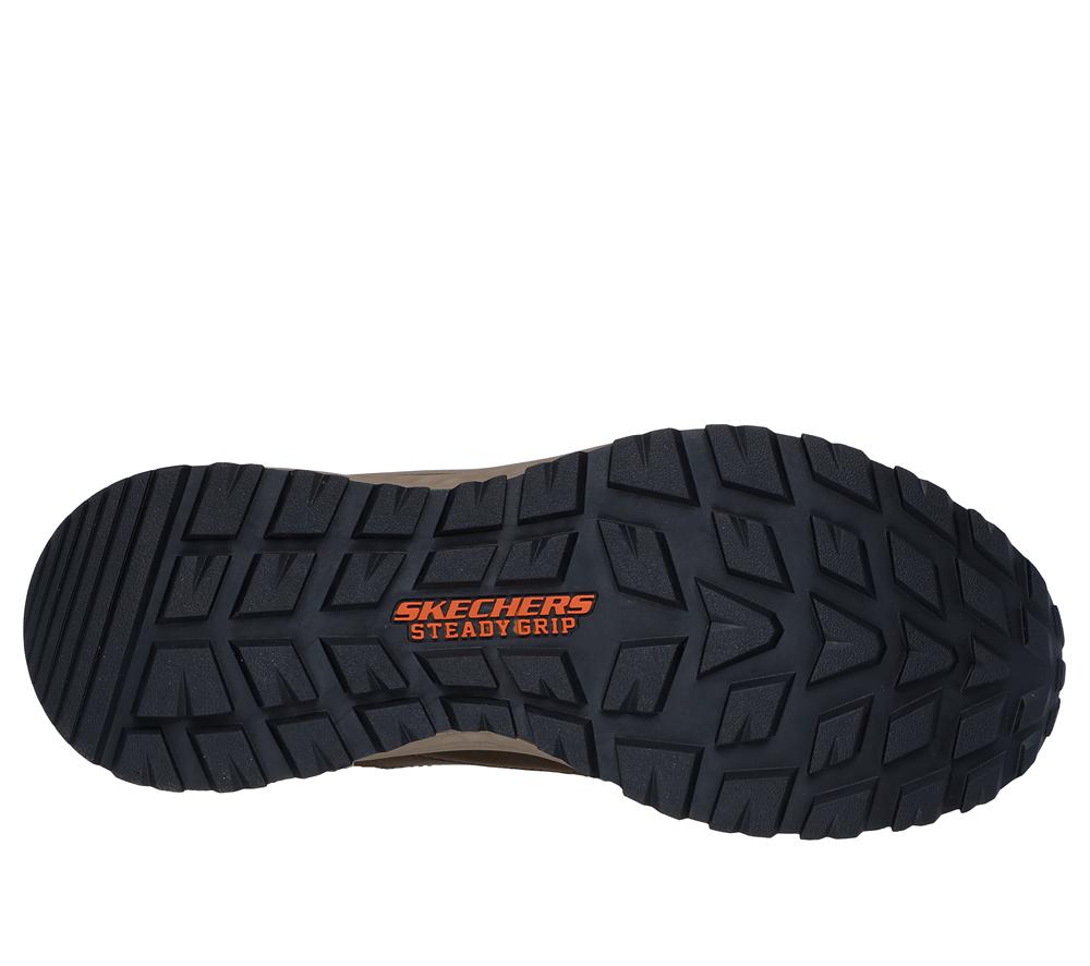 Men Skechers Relaxed Fit: Slade - Peralto Lace Up Cocoa Brown  USA |  3914-VKYUN