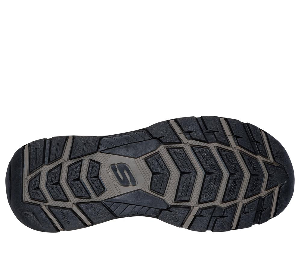 Men Skechers Relaxed Fit: Tresmen - Hirano Sandals Brown  USA |  1047-WDUCE