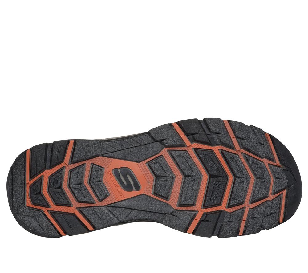 Men Skechers Relaxed Fit: Tresmen - Ryer Sandals Olive  USA |  5029-GXBOE